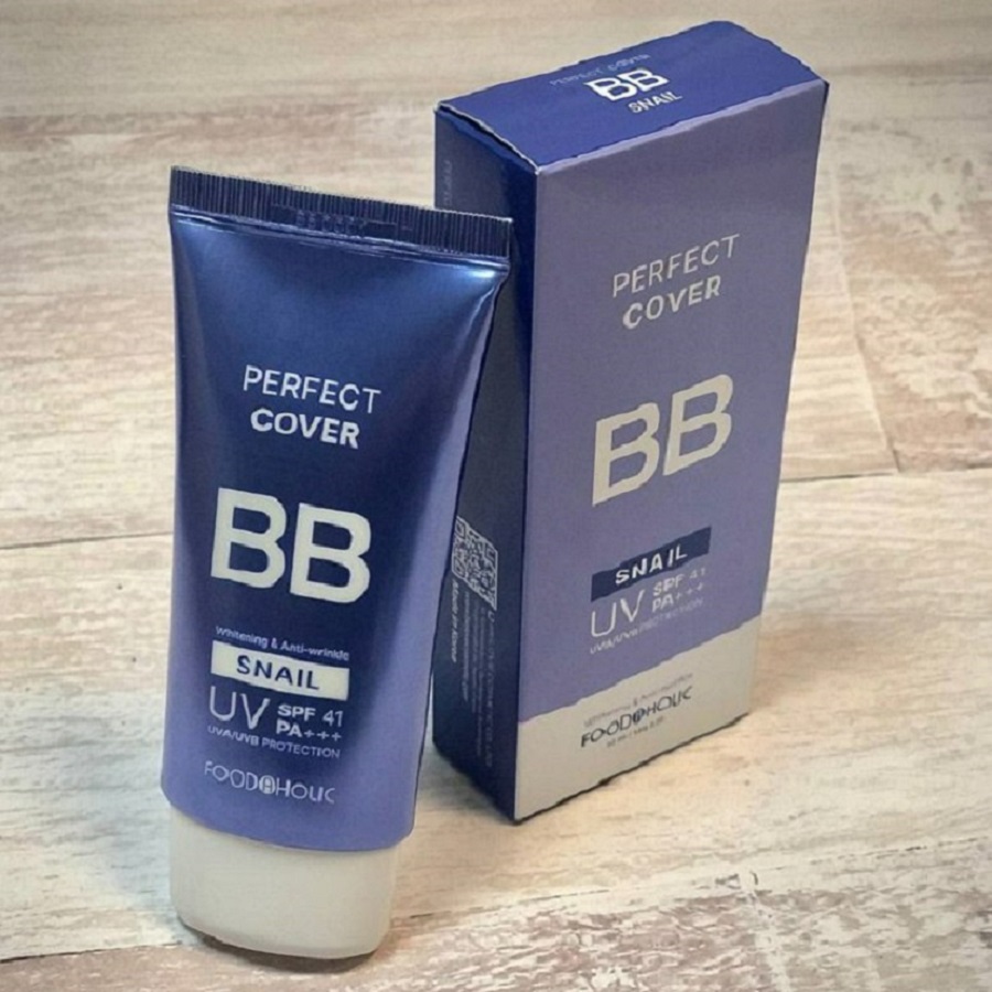 Купить BB крем з муцином равлика Snail Perfect cover BB Cream UV